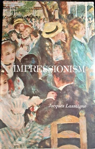 Impressionism by Jacques Lassaigne History Painting 1966 Hardcover Book NY VTG - Picture 1 of 5