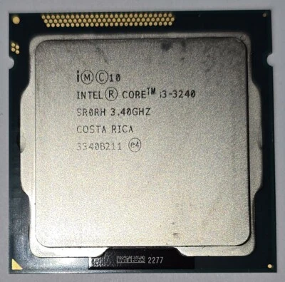 Intel Core i3 3240 CPU Processeur 3.40 GHz SR0RH - Photo 1/2