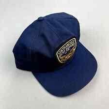 Vintage San Francisco Police Academy Hat Snapback Navy Blue SFPD Made USA 90s