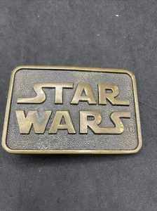 Vintage RARE 1977 Star Wars Belt Buckle. Metal Stamp Date & 20th Cent Fox Nice 1 - Picture 1 of 4