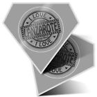 2 x Diamond Stickers 7.5cm BW - Lanzarote Canary Islands Travel  #35028