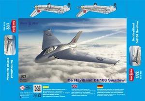 Micromir 72022 de Havilland DH-108 golondrina, 1/72 - Imagen 1 de 2