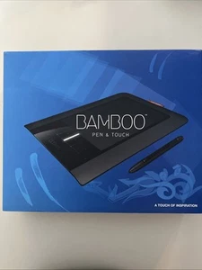 Wacom Bamboo Pen & Touch Graphic Tablet Signature Pad Model CTH460 ~ NIB - Picture 1 of 7