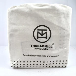 Threadmill Home Linen King Sheet Set 800 Thread Count Sateen White Solid THM-800 - Picture 1 of 3