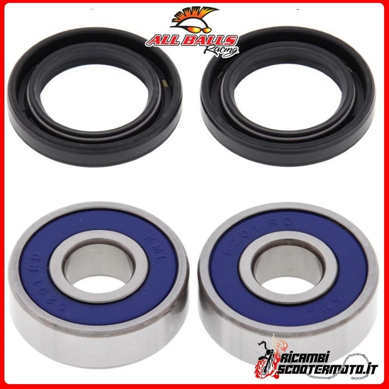 VORDERRADLAGERSATZ All Balls Honda XR 70 R 1997-2003 25-1027#119 - Imagem 1 de 1