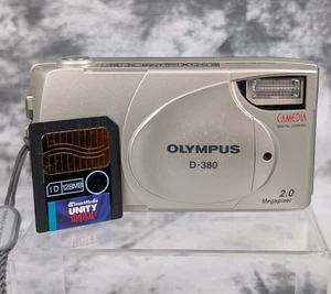 Olympus CAMERA D-380 2.0MP Digital Camera with 128 MB Memory Card Tested - Picture 1 of 23