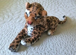 Realistic Plush Tiger 25” long x 10” tall Goffa Intl READ - Picture 1 of 9