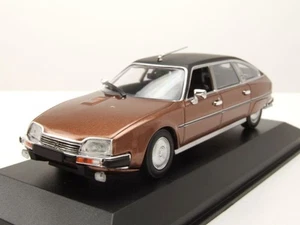 Citroen Cx 1982 Braun Metallico Modellino Auto 1:43 Maxichamps - Foto 1 di 9
