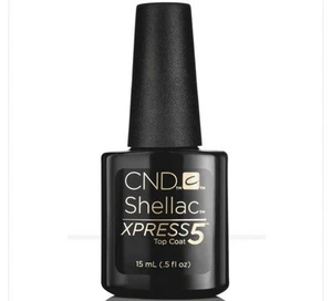 CND Shellac Top Coat Xpress5 15 ml Grande. Promozione ! - Imagen 1 de 1