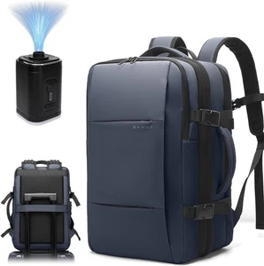 Airback Rucksack mit Anti-Diebstahl Vakuum Kompression Reiserucksack, erweiterbar B - Bild 1 von 9