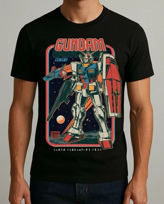 GUNDAM RX78-2 Graphic Print Shirts  unisex Cotton - Image 1 of 4