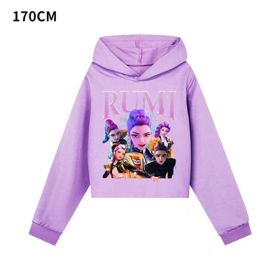 KPOP Devil Hunters Sudadera con Capucha Niños HUNTRO Sudadera con Capucha Pullover Jersey Top AE Foto 1 de 4