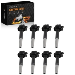8Pcs Ignition Coil Set for Ford F150 Mustang V8 5.0L 2016-2018 UF824 Front Mount - Bild 1 von 13