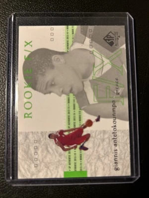 2013-14 SP Authentic - 2001-02 Sp Rookie Fx Giannis Antetokounmpo #91 (RC) - Image 1 of 4