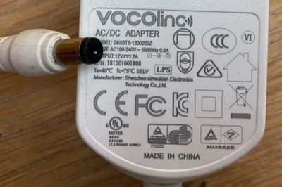 12V 2A VOCOLinc DL2202 desk lamp Strip Lights LED Driver Power Supply  Adapter - Image 1 of 4