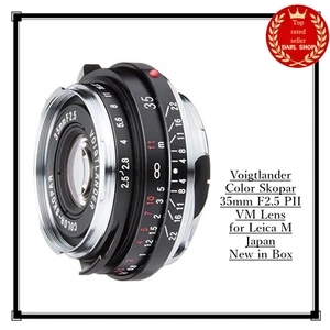 Lente Voigtlander Color Skopar 35mm F2.5 PII VM para Leica M Japón Nuevo en... - Imagen 1 de 3