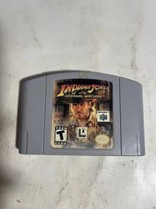 Indiana Jones and the Infernal Machine (N64, 2000) - Tested, Authentic - Picture 1 of 3