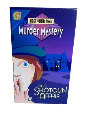 Murder Mystery Dinner Party Game Audio CD The Shotgun Affair Party Host Friends - Image 1 of 4
