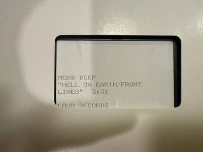 Mobb Deep Hell On Earth/Front Lines Loud Records VHS 1990s Hip Hop Promo - Image 1 of 4