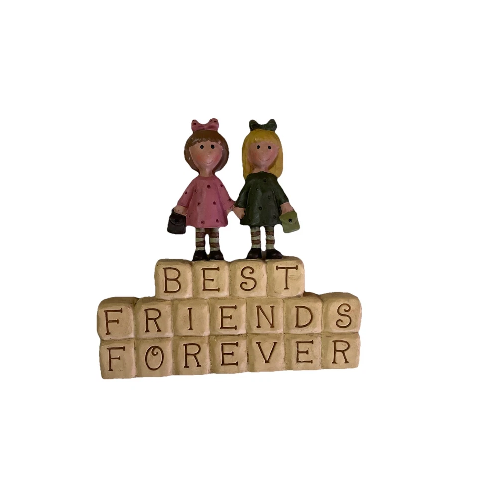 Best Friends навсегда - новый резиновый блок с двумя друзьями на нем от Blossom ведро  - Изображение 1 из 2