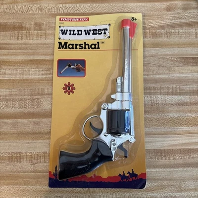 Tootsie Toy Wild West Marshal - 8 shot ring cap pistol #7052 - Black Handle - Image 1 of 2