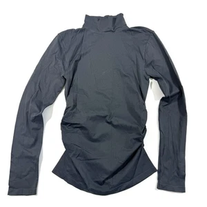 Last Tango Long Sleeve Seamless Mock Neck Top Steel Grey Size M/L - Picture 1 of 6