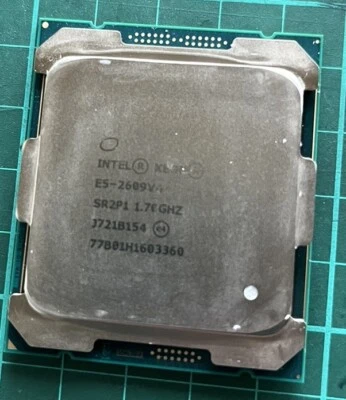 Intel Xeon E5-2609v4 1.7 GHz 8 Cores 20mb Cache CPU SR2P1 Processor - Image 1 of 2