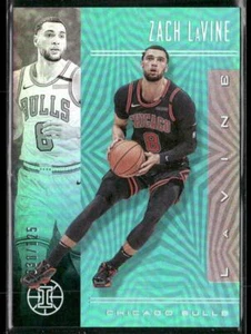 Panini Illusions #149 2019-20 Zach LaVine verde azulado #/125 - Imagen 1 de 2