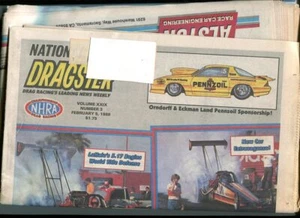 National Dragster 2/5/1988- SUPER BOWL OF DRAG RACING - Picture 1 of 1