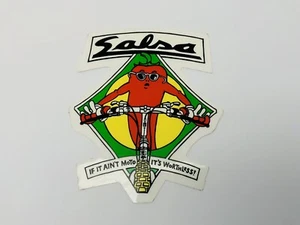 Pegatina de ciclos de salsa años 90 NOS si no es moto no vale nada de colección Ross Schafer - Imagen 1 de 16