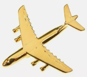 Pin insignia Galaxy ave.25mm acabado 22 quilates placa oro plano - Imagen 1 de 1
