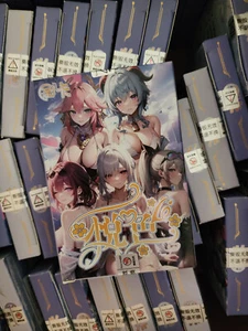 ShengKa YUESE 3 Blindbox "Joycolor" | Klappkarte SEXY Waifu Bifold / Trifold - Bild 1 von 1