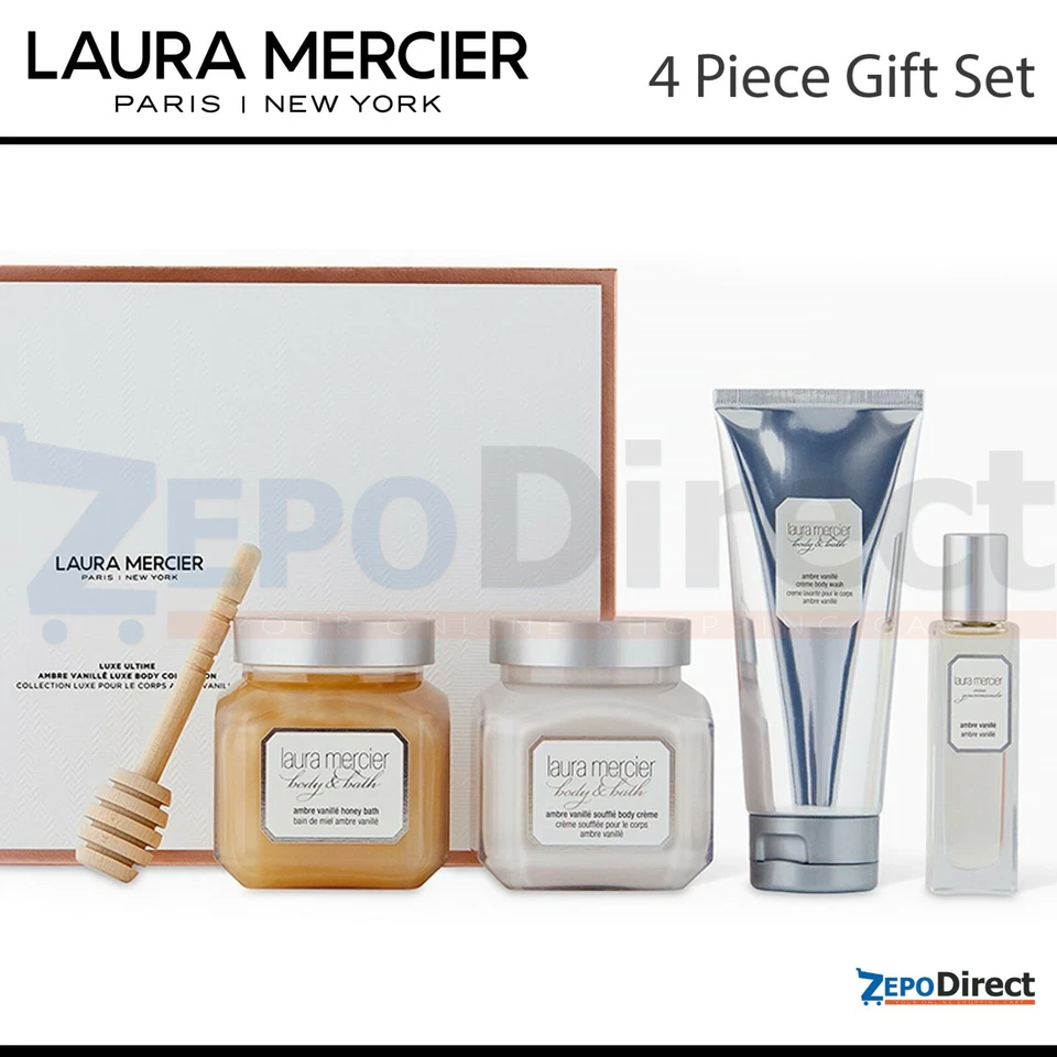 Laura Mercier Leche de Coco de Almendras EDT Spray Colección Corporal de Lujo Juego de 4 piezas Foto 1 de 4