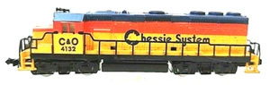 N Life-Like 7787 EMD GP40 C&O Chessie Loco #4132 (Tested) rapido couplers - Picture 1 of 3