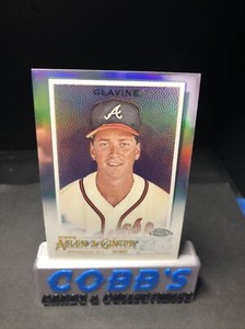 2020 Topps Chrome Allen & Ginter Base #1 Tom Glavine - Atlanta Braves