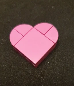 Lego Heart Badge Custom Made, Brooch, Tie Pin, Valentines Day, Christmas Gift - Picture 1 of 4