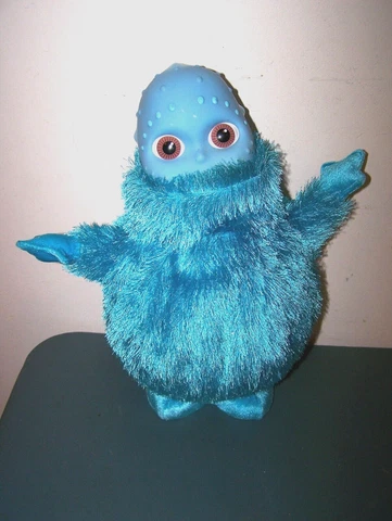 BOOHBAH BOOBAH DANCE ALONG ZINGBAH BLUE SINGING DANCING TOY PLUSH 13" WORKS Cover