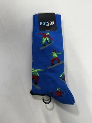Calcetines de mezcla de algodón azul Hot Sox para hombre talla 6-12,5 NUEVO Foto 1 de 3