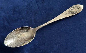 Lunt Mount Vernon NEOSHO, MO Sterling Silver Spoon 5-3/4 Inch - Picture 1 of 6