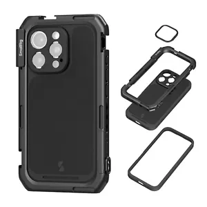 SmallRig Mobile Video Cage Flagship Edition, Custodia Telefono per iPhone 16 Pro 4828 - Foto 1 di 8