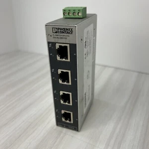 Interruptor Ethernet industrial Phoenix Contact FL SFN 5TX RJ45 2891152 PROBADO - Imagen 1 de 11