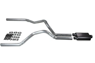 Dodge Ram 1500 Truck 04-08 2.5" Dual Truck Exhaust Kits 2 Chamber Muffler - Image 1 of 3
