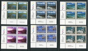 NEW ZEALAND 2000 PICTORIALS PE11/17 CORNER BLOKCS OF 4 MNH - Picture 1 of 1