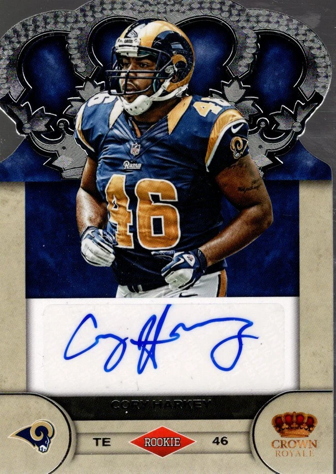 2012 Crown Royale Rookie Signatures #18 Cory Harkey Auto /245 - NM-MT - Image 1 of 1