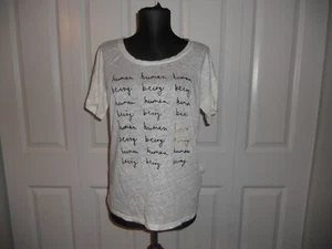 NUEVA CON ETIQUETAS CAMISETA DE LINO HUGO GUINNESS PARA J.CREW SER HUMANO TALLAS XPEQUEÑA Y MEDIANA - Imagen 1 de 14