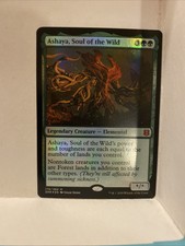 ASHAYA, SOUL OF THE WILD Foil Zendikar Rising ZNR Magic MTG M/NM Pack Fresh