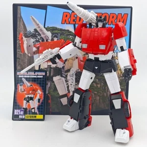DX9 Transformation D-21 2.0 version 18cm Red Storm G1 Sideswipe D21 MP Scale - Picture 1 of 19