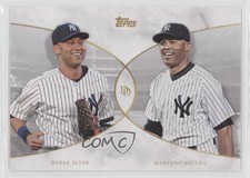 2021 Topps On Demand Dynamic Duals /1200 Derek Jeter Mariano Rivera #13 HOF