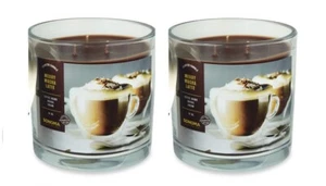 Sonoma Merry Mocha Latte Scented Candle 14 oz- Coffee, Mocha & Cream- Lot of 2 - Picture 1 of 1