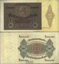 Deutsches Reich Rosenbg: 88 gebraucht (III) 1923 5 MIllionen Mark